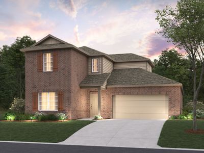 New construction Single-Family house Livingston - 40' Smart Series, 6517 Adderly Road, Pilot Point, TX 76258 - photo