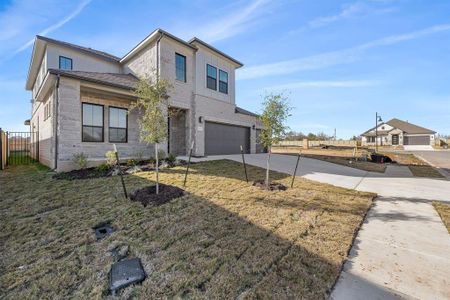 New construction Single-Family house 405 Olinda Way, Liberty Hill, TX 78642 McKinley 4229 Freedom Series- photo 1 1