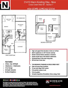 New construction Single-Family house 31415 Warm Kindling Way, Fulshear, TX 77441 Nice- photo 3 3