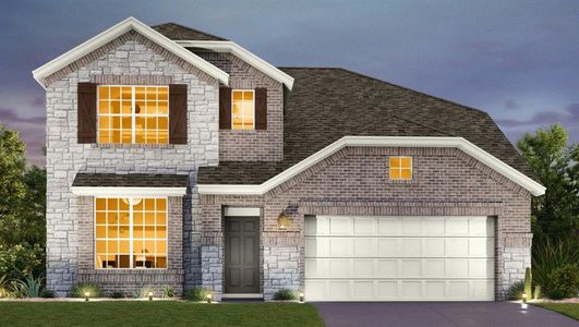 New construction Single-Family house 2007 Milano River Rd, Hutto, TX 78634 Westlake Homeplan- photo 0 0