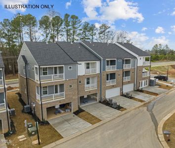 New construction Townhouse house 1135 Breadsell Lane, Wake Forest, NC 27587 - photo 9 9