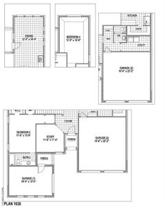 New construction Single-Family house 1252 High, The Colony, TX 75056 Plan 1636- photo