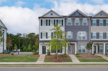 New construction Townhouse house 7 Iron Drive, Unit 96, Newnan, GA 30265 Eaves- photo 0