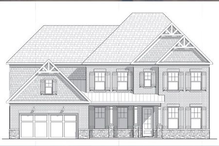 New construction Single-Family house 4987 Kyle Drive, Powder Springs, GA 30127 - photo 1 1