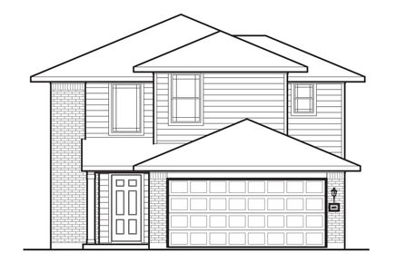 New construction Single-Family house Aurora, 5504  Black Harrie, San Antonio, TX 78222 - photo