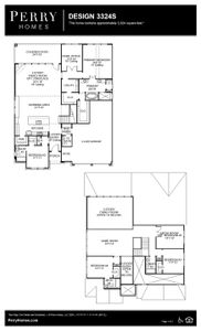 New construction Single-Family house 141 Palo Pinto Bend, Bastrop, TX 78602 Design 3324S- photo 1 1