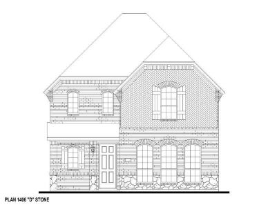 New construction Single-Family house 8529 Scotty'S Lake Lane, The Colony, TX 75056 Plan 1406- photo 0