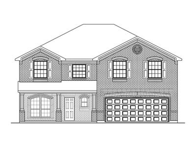 New construction Single-Family house The Bristol, 11611 Champions Forest Drive, Mont Belvieu, TX 77535 - photo