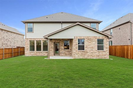 New construction Single-Family house 1417 Greenbelt Drive, Forney, TX 75126 Caldwell Homeplan- photo 33 33