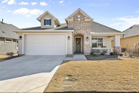 New construction Single-Family house 9621 Creekwood Drive, Denton, TX 76207 - photo 1 1