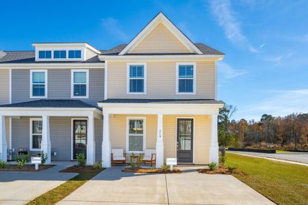 New construction Townhouse house 132 Abbey Terrace Road, Moncks Corner, SC 29461 Meadowbrook- photo 0