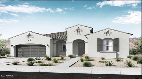 New construction Single-Family house 13950 W Jj Ranch Road, Surprise, AZ 85387 Plan 55-RM2- photo 0