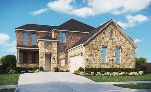 New construction Single-Family house Regal Series - Victoria, 11707 St. Augustine Drive, Mont Belvieu, TX 77535 - photo