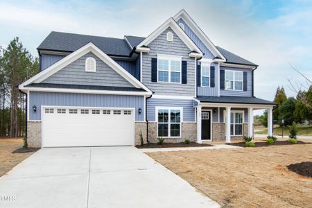 New construction Single-Family house 280 Shore Pine Drive, Youngsville, NC 27596 The Brookville- photo 0