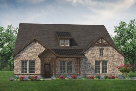 New construction Single-Family house 2405 Meteor Drive, Krum, TX 76249 Aster- photo 2 2