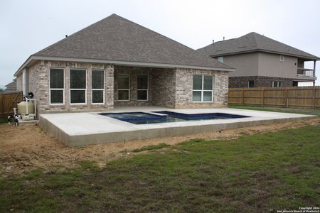 New construction Single-Family house 3575 King Terrace, Bulverde, TX 78163 Magnolia A- photo 58 58