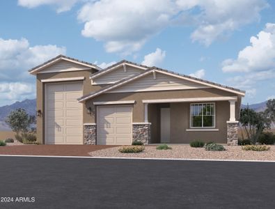 New construction Single-Family house 5530 W Paseo Way, Laveen, AZ 85339 Opal- photo 0