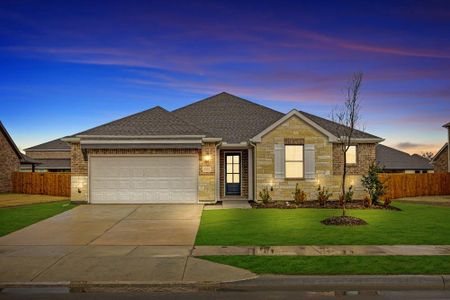 New construction Single-Family house 1632 Whitworth, Fort Worth, TX 76052 Lampasas Homeplan- photo