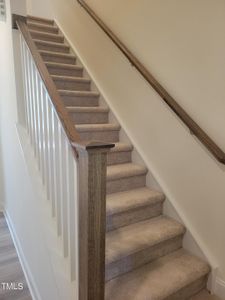 Open Stair Rail, Craftsman Style