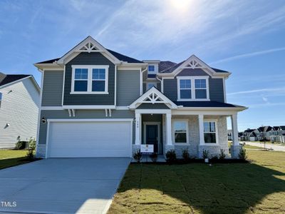 New construction Single-Family house 600 Spellbrook Road, Zebulon, NC 27597 - photo 0