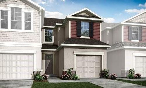 New construction Townhouse house 11977 Sky Acres Terrace, Unit 637/93, Bradenton, FL 34211 - photo 0