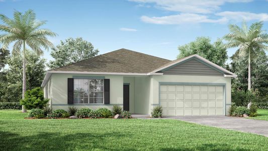 New construction Single-Family house 1682 Sw Angelico Lane, Port St. Lucie, FL 34983 The Maple- photo 0