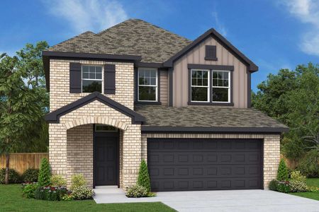 New construction Single-Family house The Carolwood, 16515 Verbena Glen Drive, Hockley, TX 77447 - photo