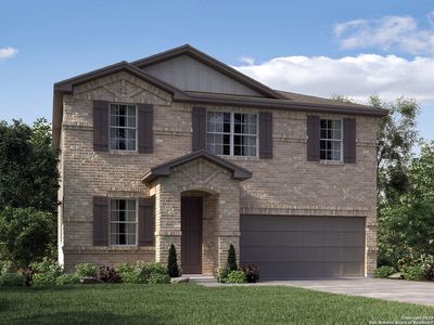 New construction Single-Family house 5705 Elsa Cove, San Antonio, TX 78253 Red River (3006)- photo 0