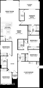New construction Single-Family house 40355 W Chambers Drive, Maricopa, AZ 85138 Liberty- photo 0