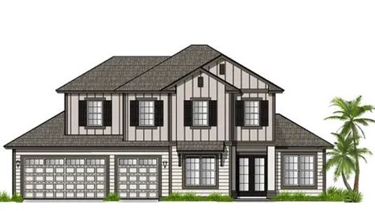 New construction Single-Family house Plan 3453, 49 Courtney Oaks Drive, Saint Augustine, FL 32092 - photo