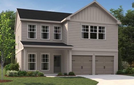 New construction Single-Family house 2181 Boxwood Circle Se, Conyers, GA 30013 Oliver Homeplan- photo 0 0