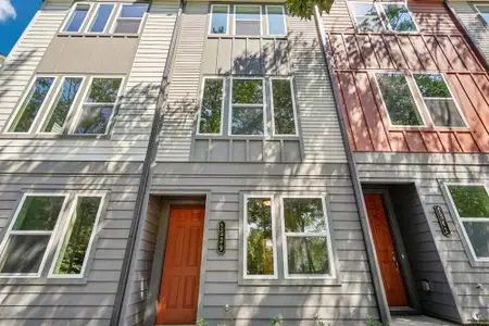 New construction Townhouse house 1539 Layton Lane Nw, Atlanta, GA 30318 Bellamy Homeplan- photo 0