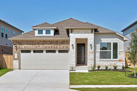 New construction Single-Family house 4312 Contrail Lane, Round Rock, TX 78665 Lanport- photo 3 3