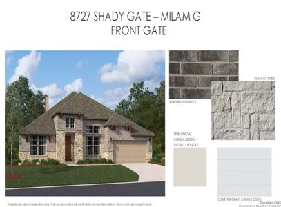 New construction Single-Family house 8727 Shady Gate, Fair Oaks Ranch, TX 78015 Milam Homeplan- photo 41 41