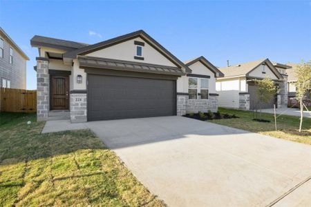 New construction Single-Family house 501 Dove Crest Cove, Liberty Hill, TX 78642 - photo 3 3