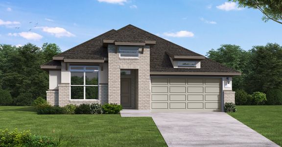 New construction Single-Family house 28815 Balanced Rock Drive, New Caney, TX 77357 Harrison (2235-HV-40)- photo 0 0