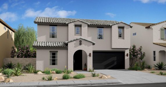 New construction Single-Family house 3025 W Straight Arrow Lane, Phoenix, AZ 85083 Water Lily II- photo 0
