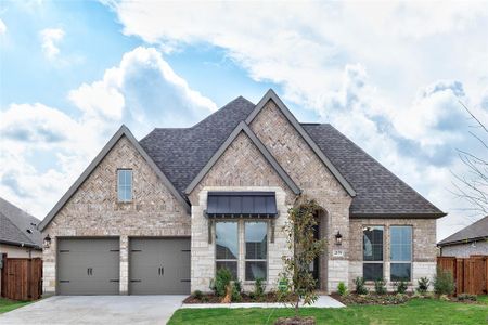 New construction Single-Family house 2179 Cloverfern Way, Haslet, TX 76052 Design 3094W- photo 29 29
