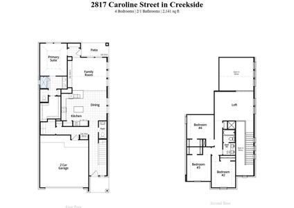 New construction Single-Family house 2817 Caroline Street, Royse City, TX 75189 Botticelli Plan- photo 2 2