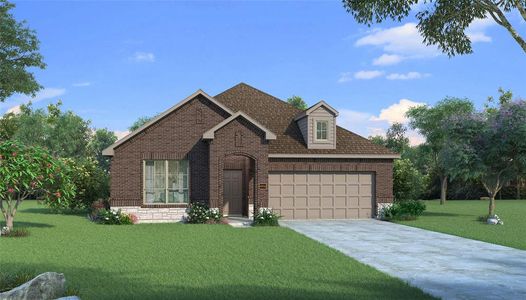 New construction Single-Family house 2100 Sesaro Drive, Aubrey, TX 76227 Basswood II U- photo 1 1