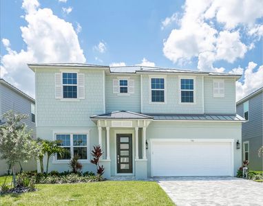 New construction Single-Family house 786 Clearwater Ave, Satellite Beach, FL 32937 The Orion- photo 0