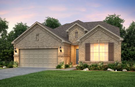 New construction Single-Family house Mooreville, 16226 Aspen Crest Drive, Conroe, TX 77302 - photo