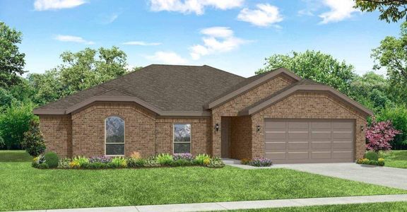 New construction Single-Family house 2654 Streamside Drive, Burleson, TX 76028 Pembridge II- photo 0