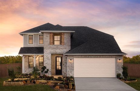 New construction Single-Family house 108 Summer Pool Court, Katy, TX 77493 Hyde Homeplan- photo 0 0