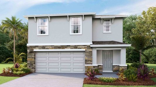 New construction Single-Family house 4982 Eagle Rock Drive, Wimauma, FL 33598 - photo 1 1