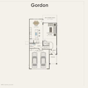 Pulte Homes, Gordon floor plan