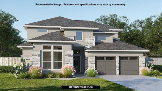 New construction Single-Family house 8600 Turaco Trail, Austin, TX 78744 Design 2969E- photo 0 0