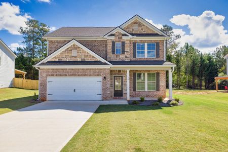 New construction Single-Family house 1156 Burgundy Drive, Griffin, GA 30223 Baxley B- photo 0