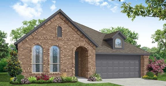 New construction Single-Family house 5944 Halls Lake Loop, Fort Worth, TX 76179 Cambridge- photo 1 1