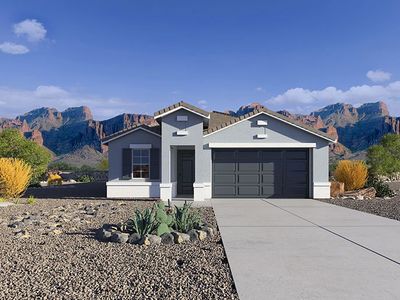 New construction Single-Family house 35961 West San Ildefanso Avenue, Maricopa, AZ 85138 - photo 0